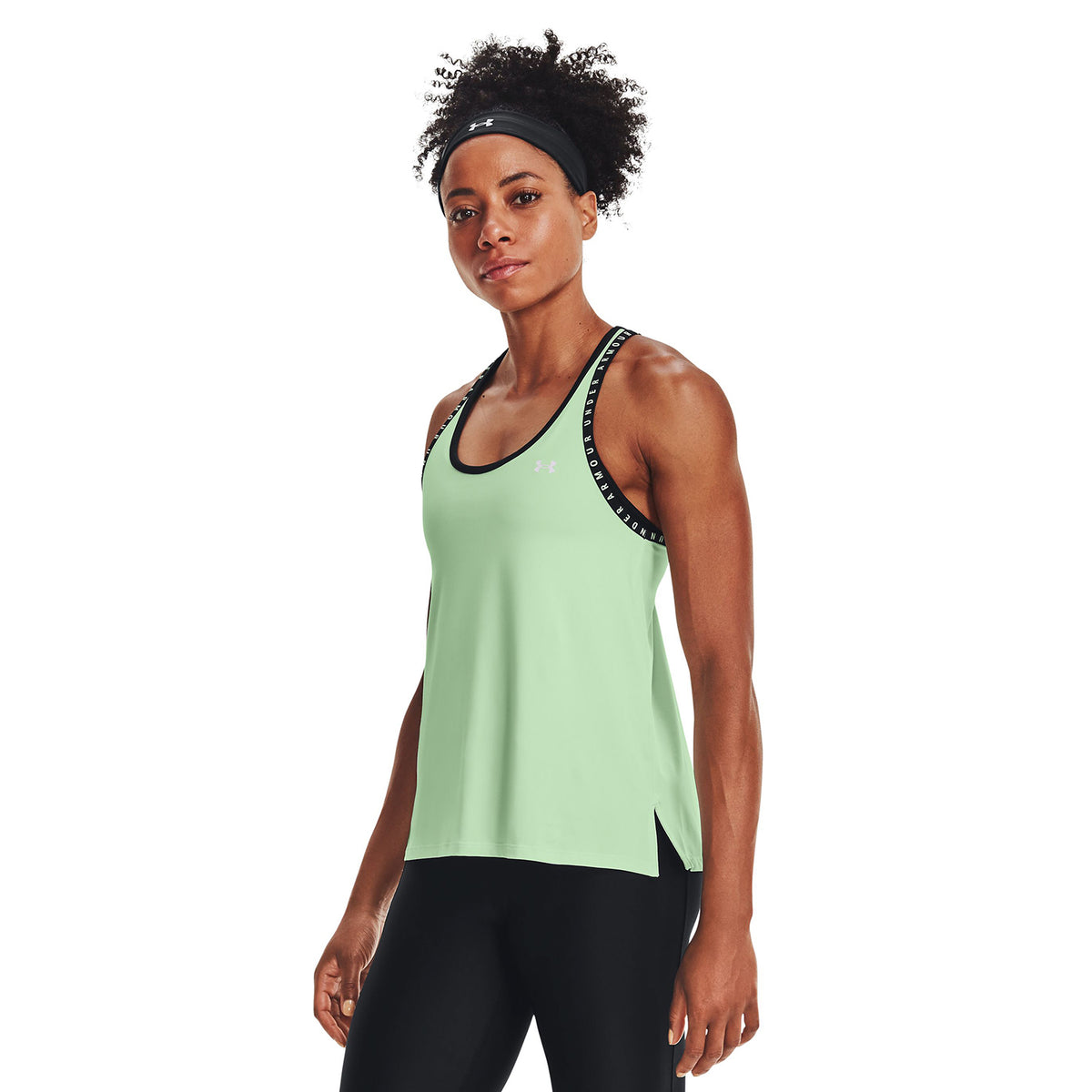 Polera sin mangas Knockout para mujer Under Armour