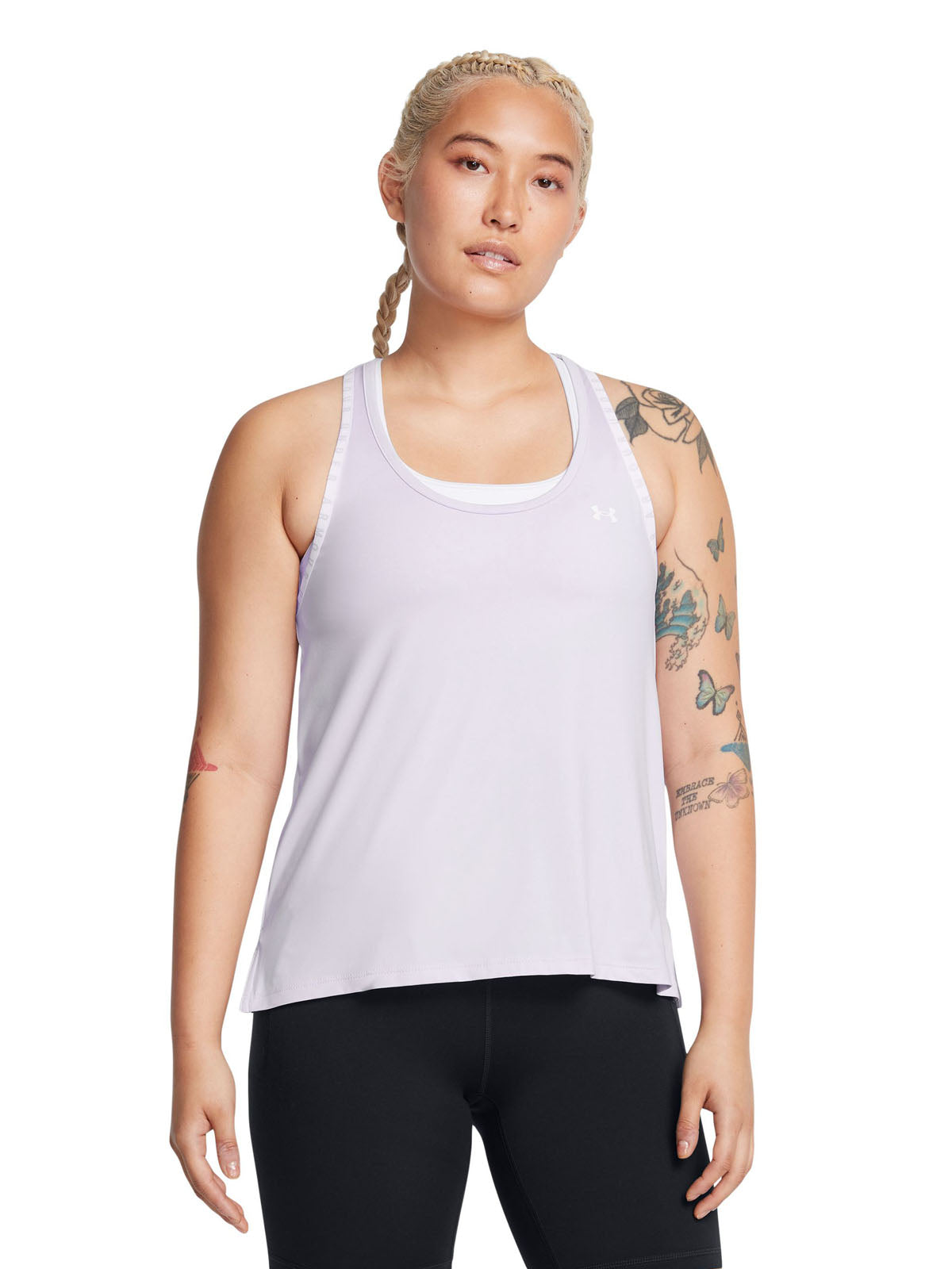 Polera sin mangas UA Knockout para mujer