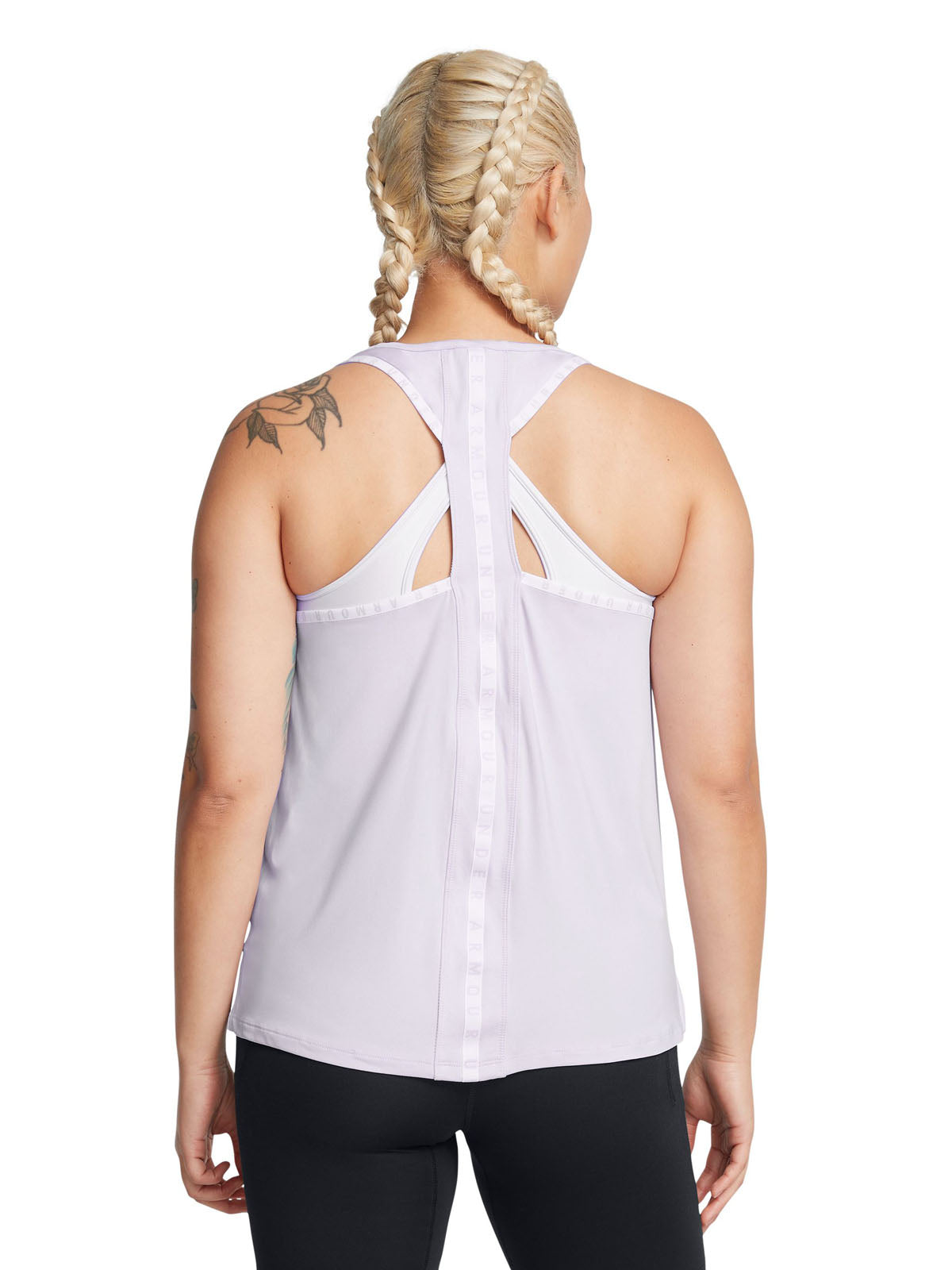 Polera sin mangas UA Knockout para mujer