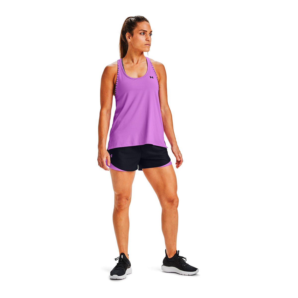 Polera sin mangas Knockout para mujer Under Armour