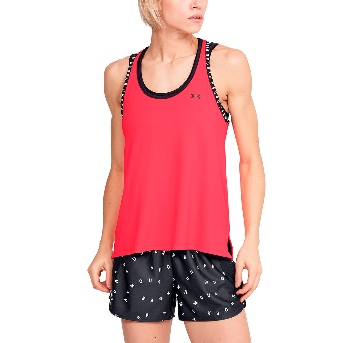 Polera sin mangas Knockout para mujer Under Armour