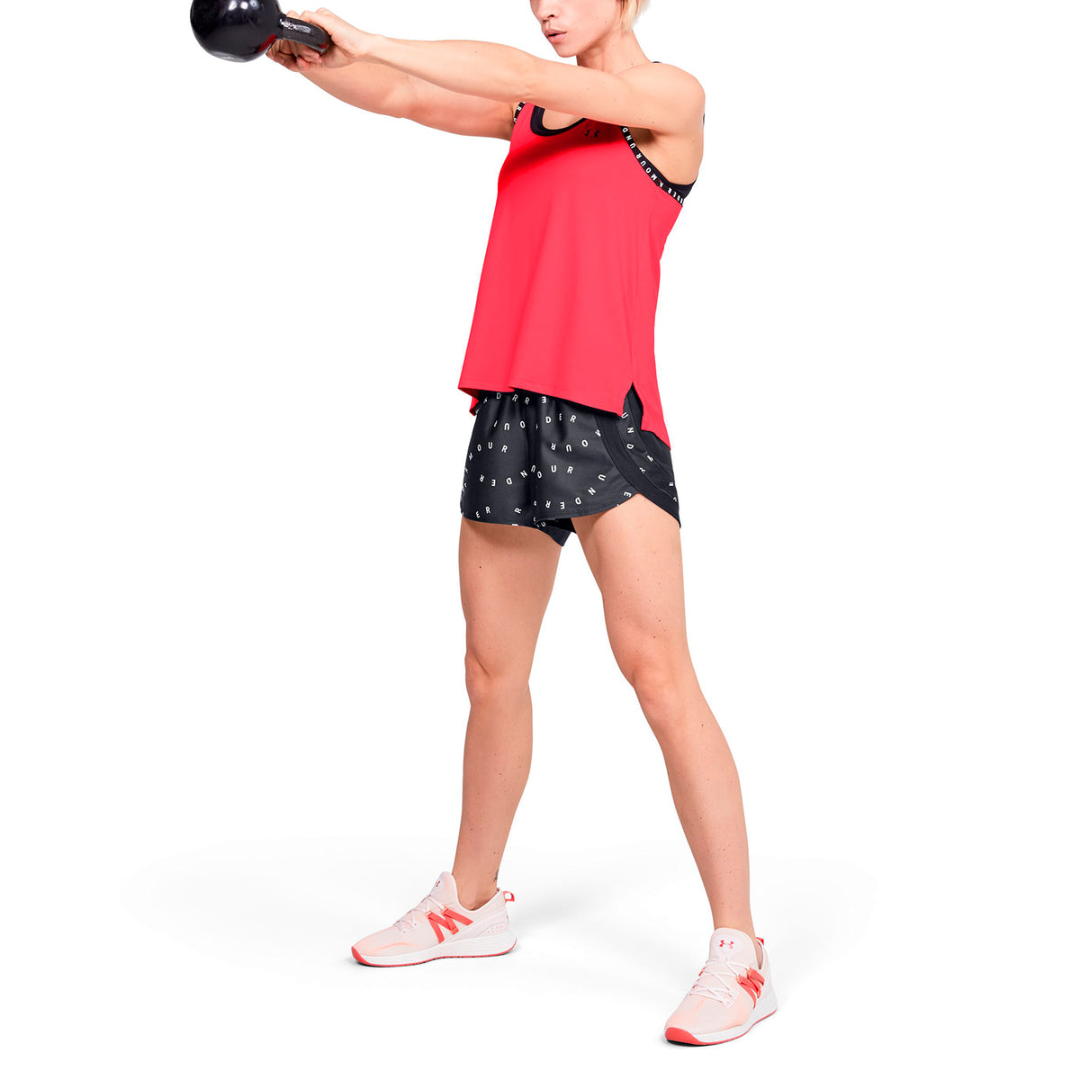 Polera sin mangas Knockout para mujer Under Armour