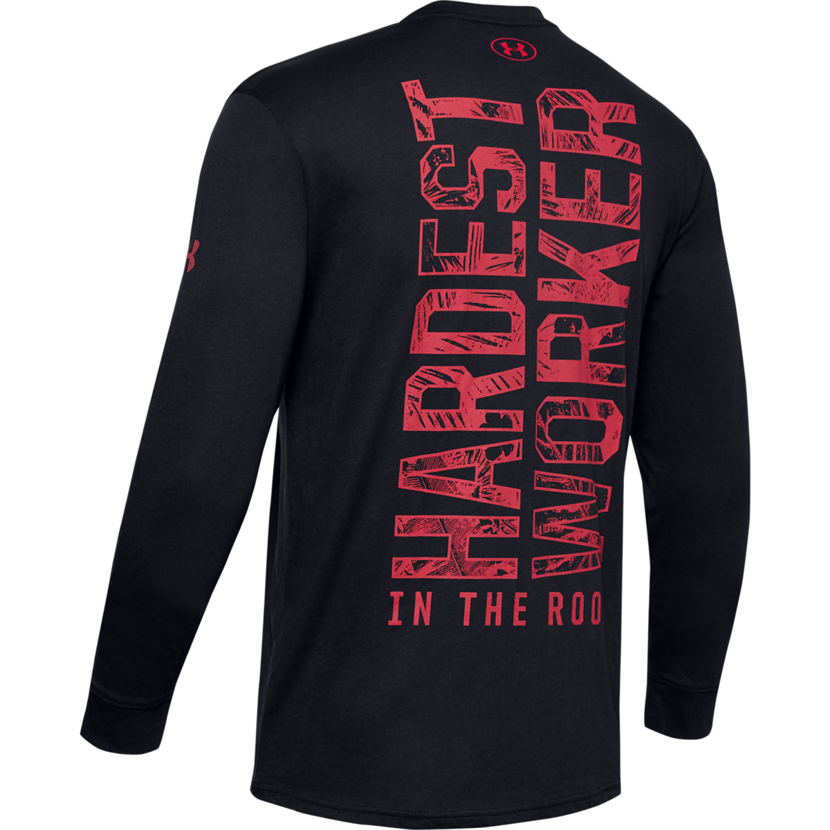 Polera Manga Larga Project Rock Hardest Worker para Hombre