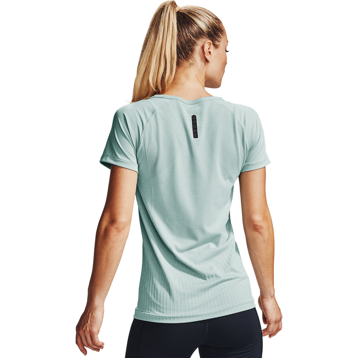 Polera Manga Corta UA RUSH™ Seamless para Mujer