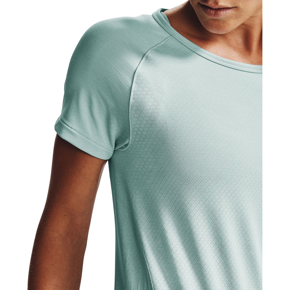 Polera Manga Corta UA RUSH™ Seamless para Mujer