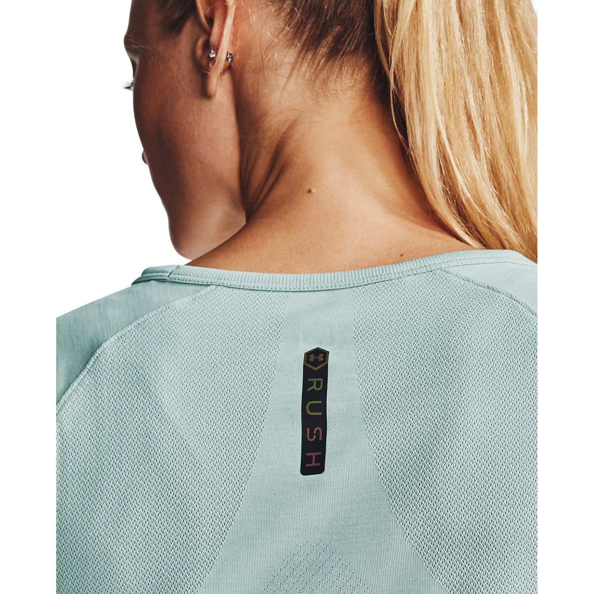 Polera Manga Corta UA RUSH™ Seamless para Mujer