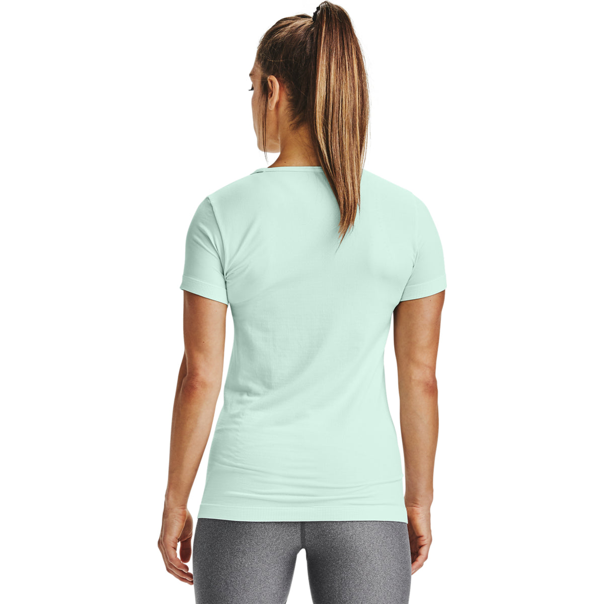 Polera Manga Corta UA Seamless para Mujer