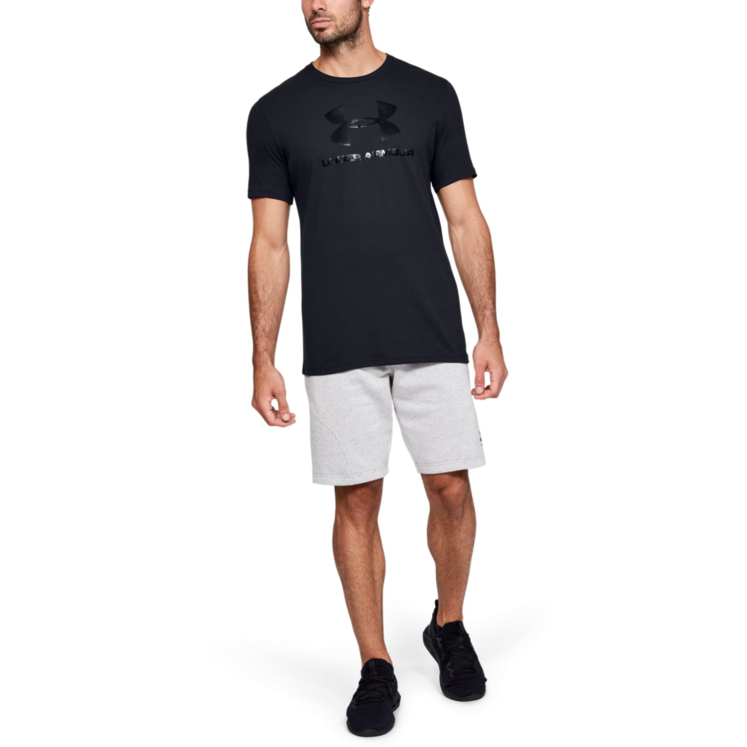 Polera Manga Corta UA Sportstyle Clear Logo para Hombre