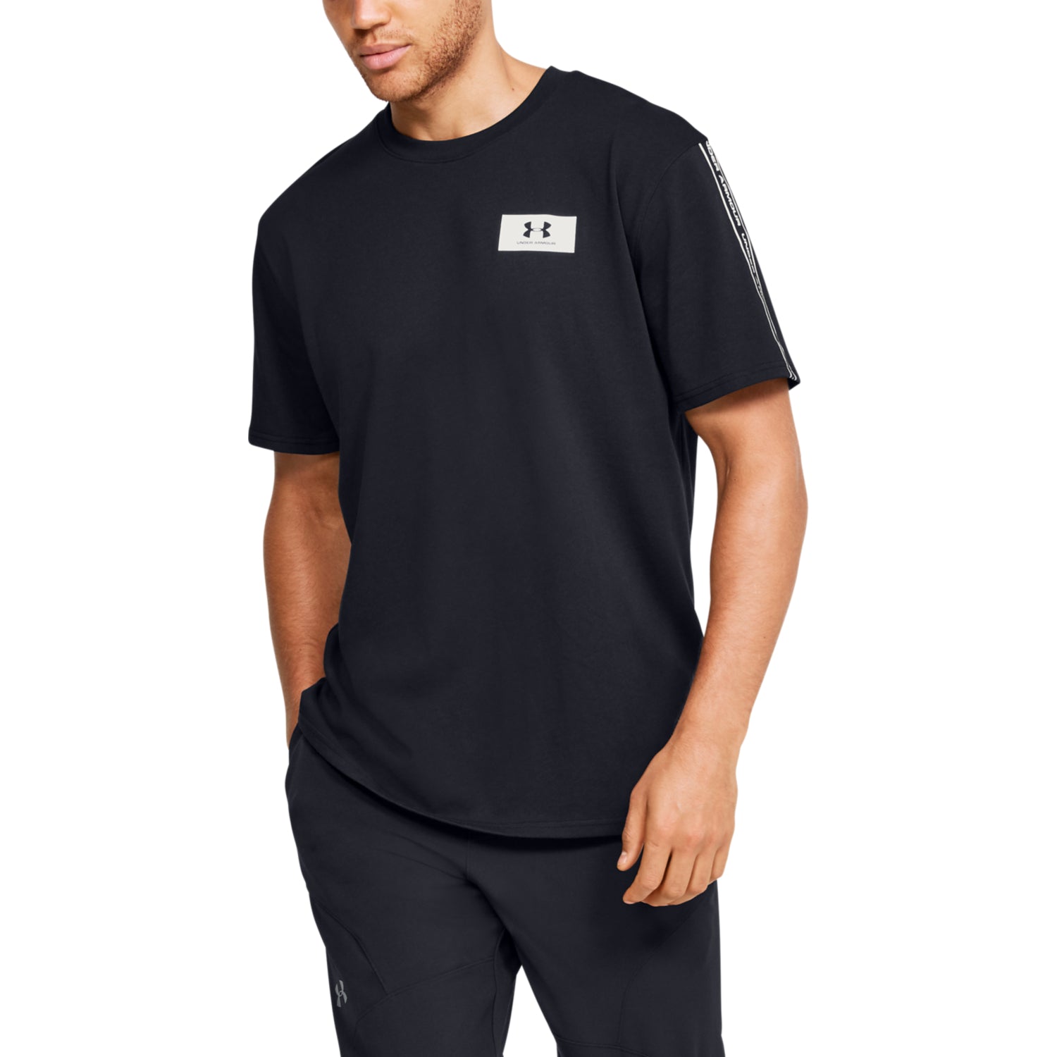 Polera Manga Corta UA Performance Shoulder para Hombre