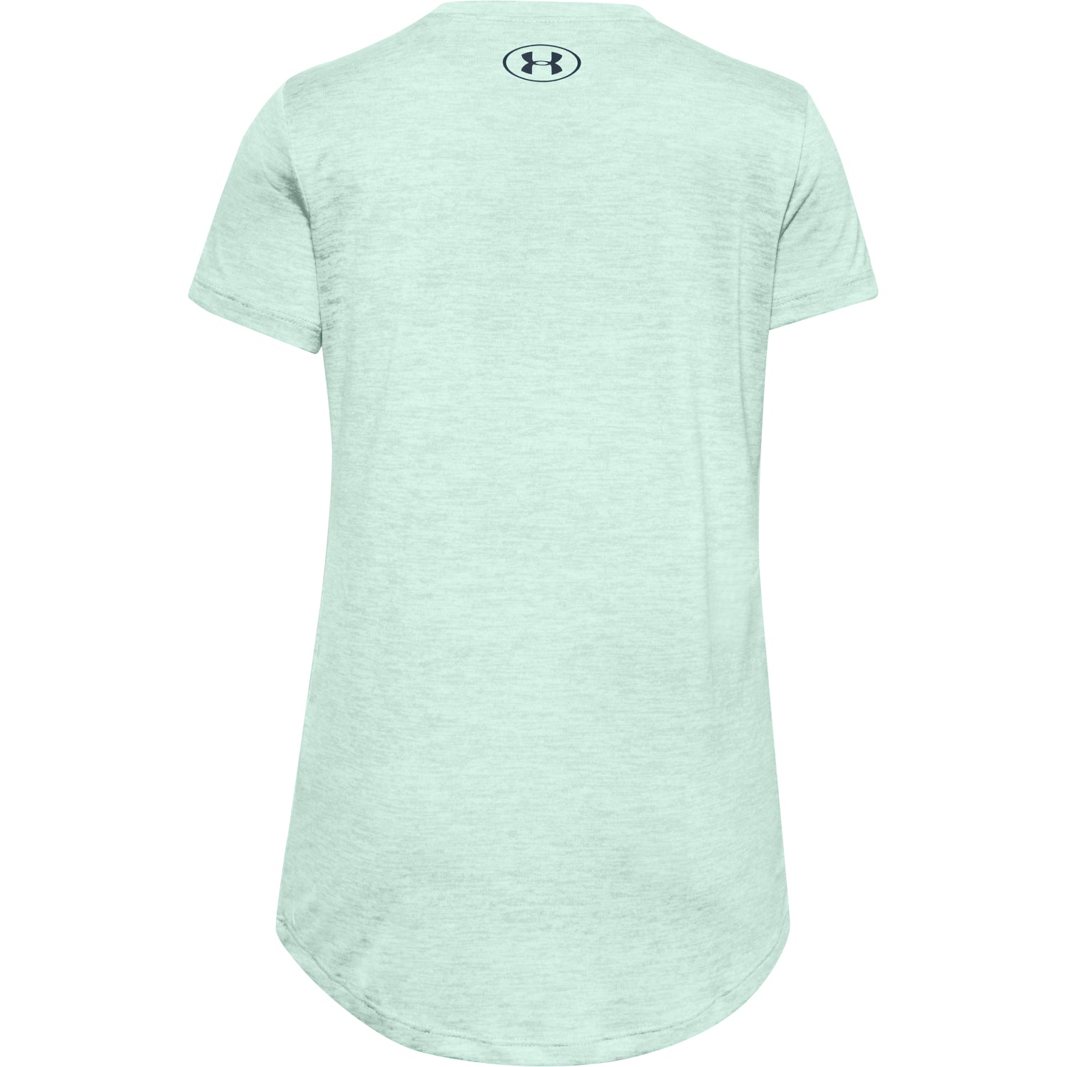 Polera manga corta UA Big Logo Twist para niña