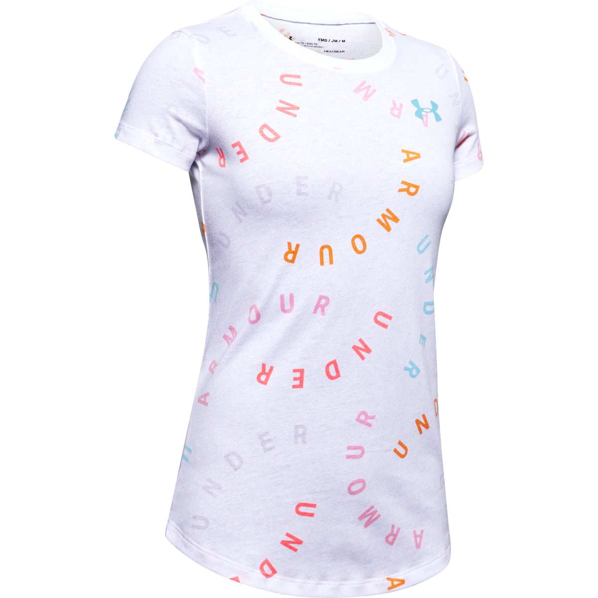 Polera UA Printed Wordmark Graphic para Niña