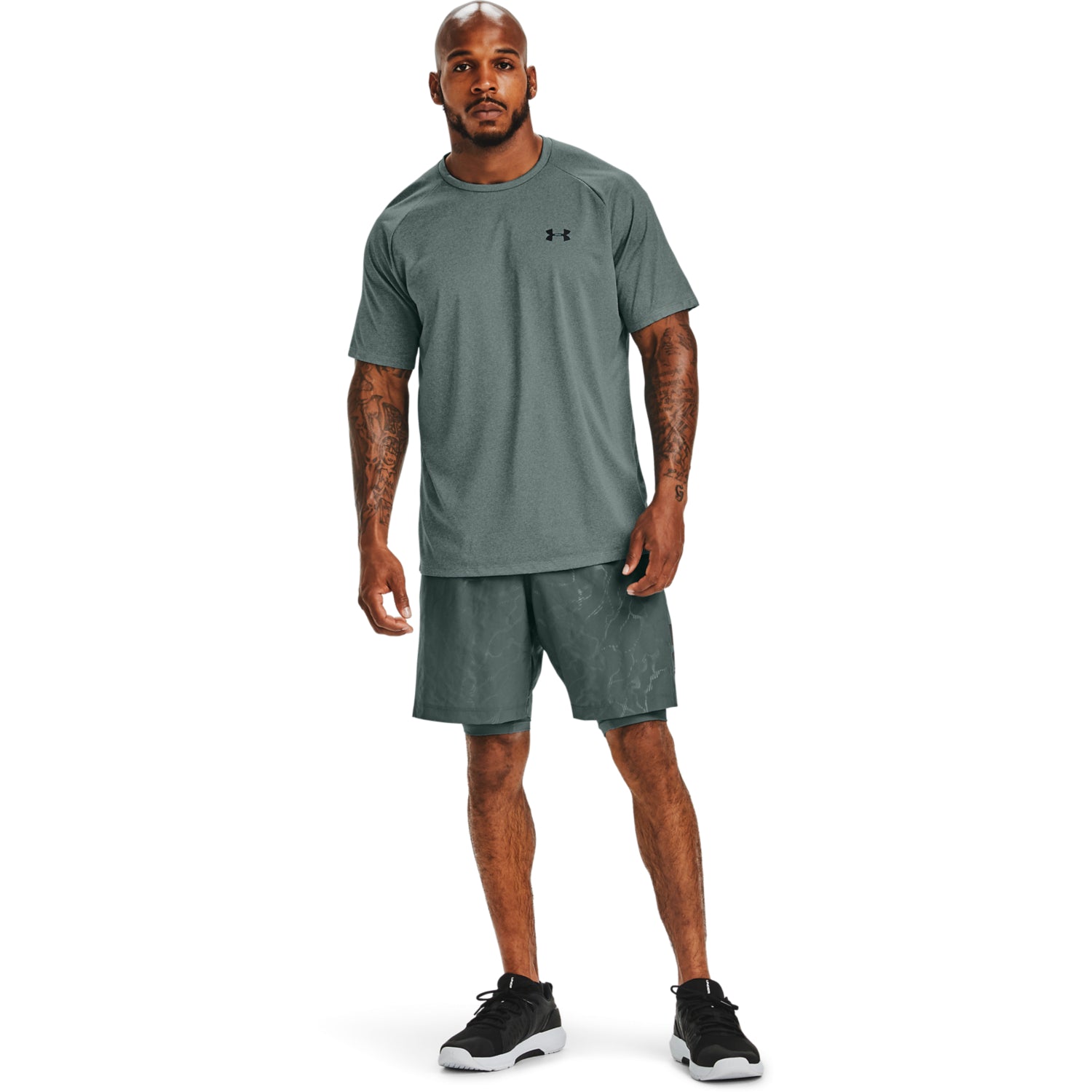 Shorts UA Woven Graphic Emboss para Hombre