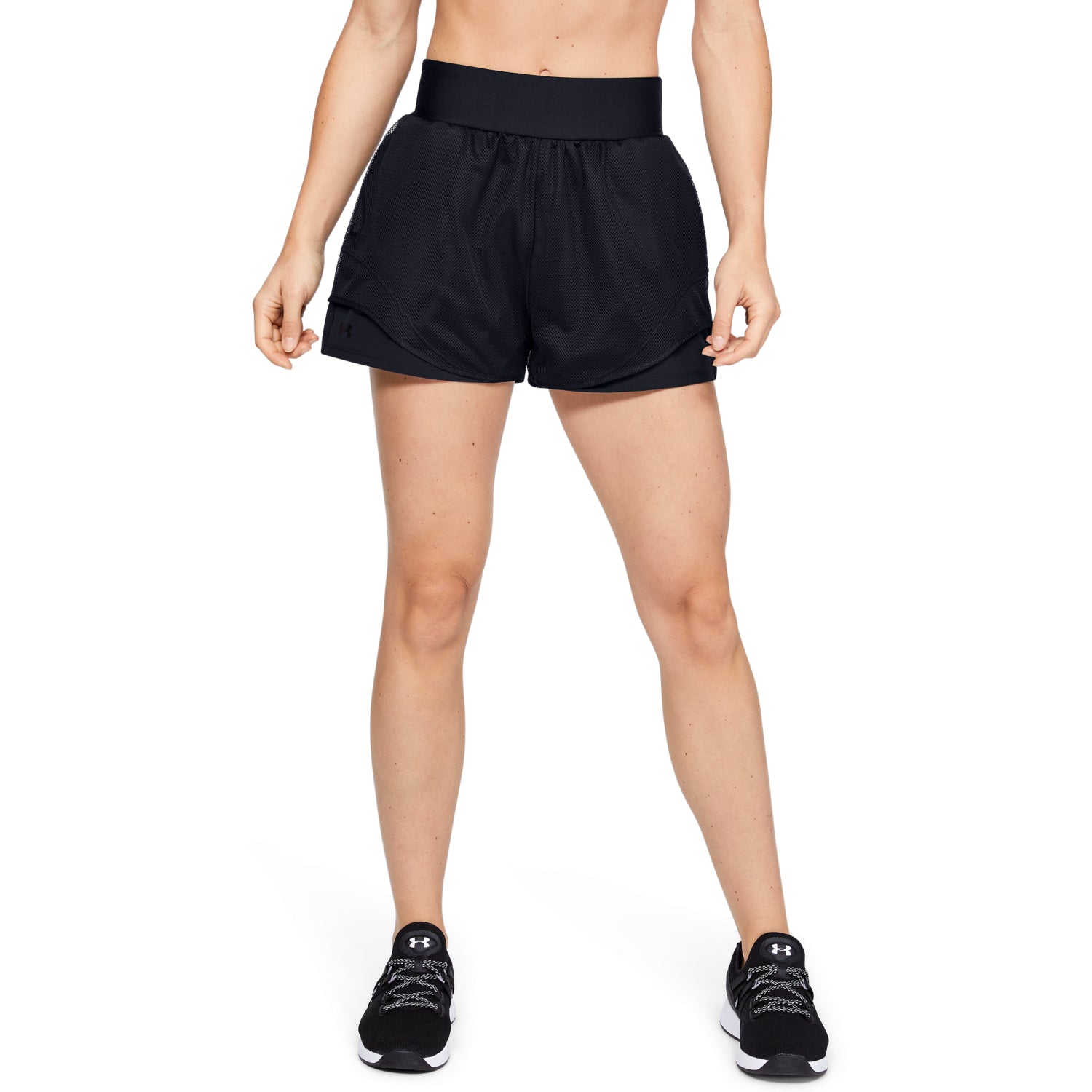 Shorts UA Warrior Mesh para Mujer