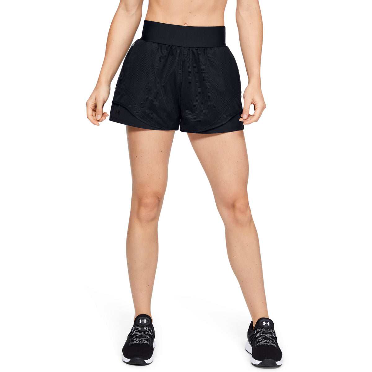 Shorts UA Warrior Mesh para Mujer
