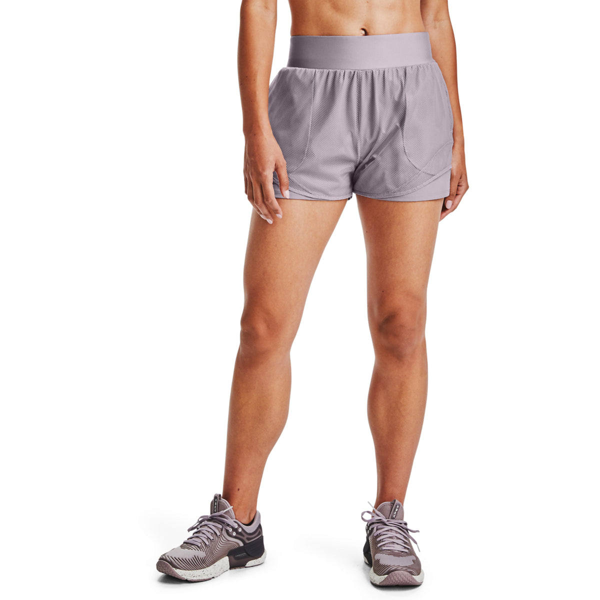 Shorts UA Warrior Mesh para Mujer