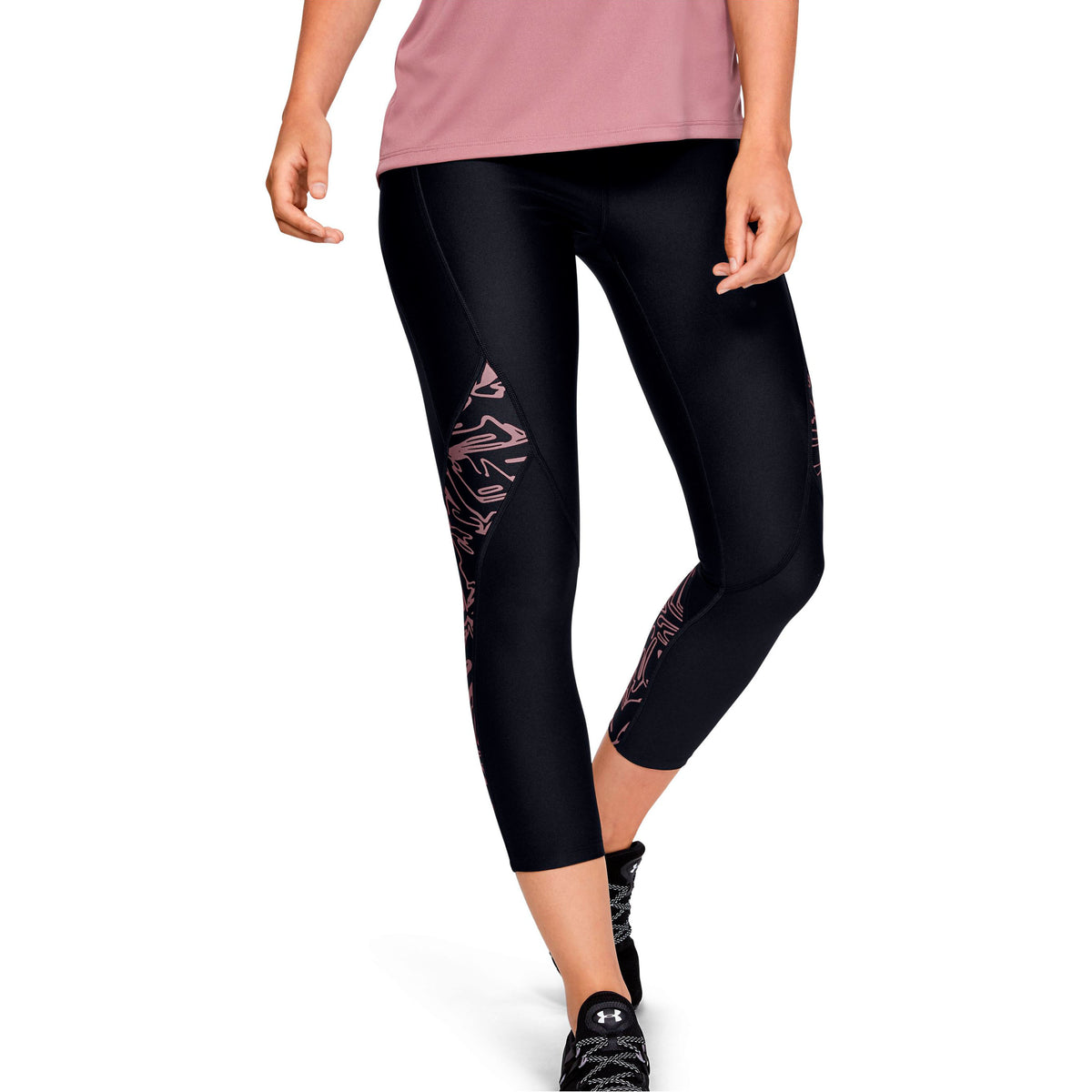 Pescadores HeatGear® Armour Printed Ankle para Mujer