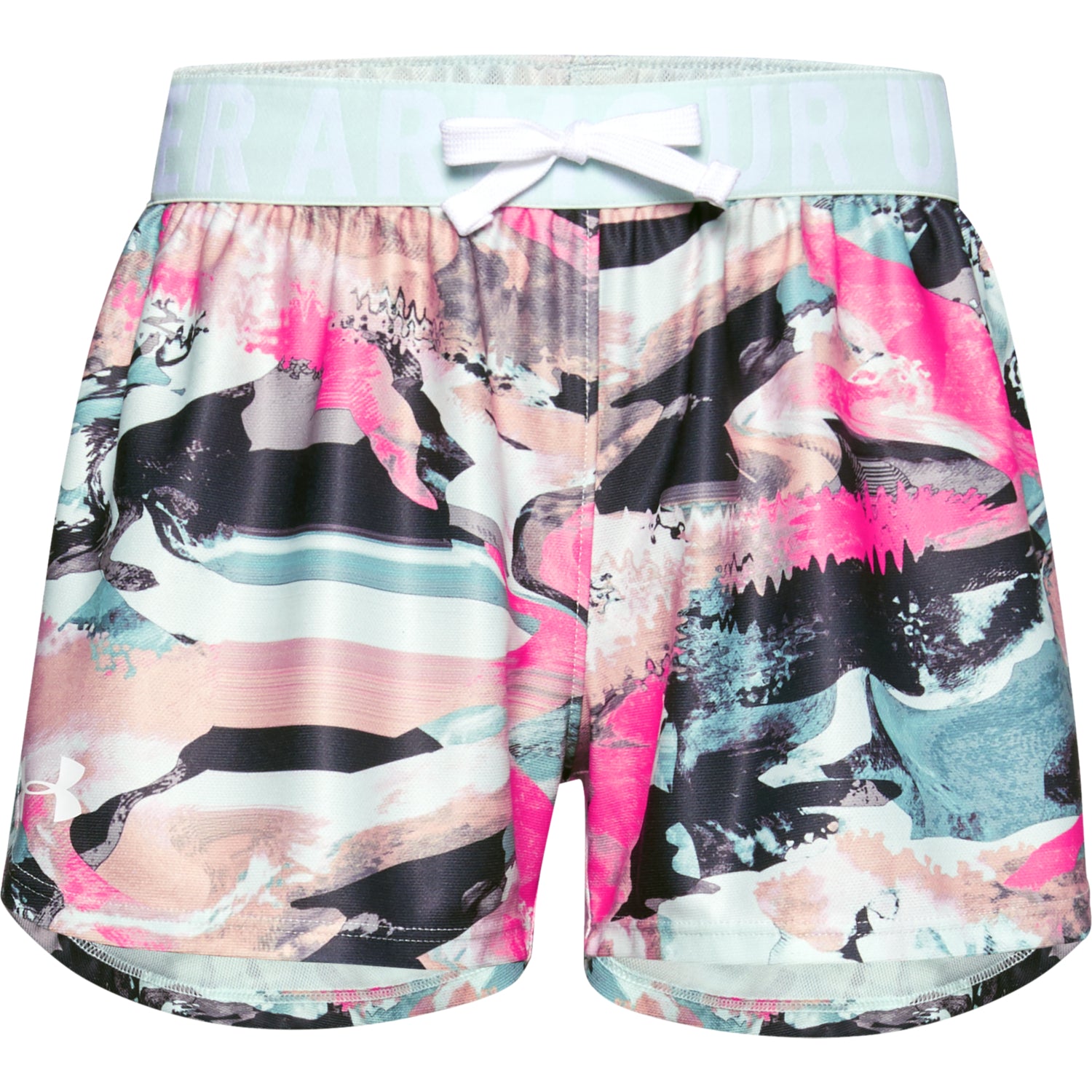 Shorts estampados UA Play Up para niña