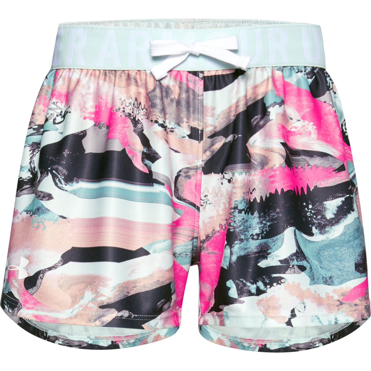 Shorts estampados UA Play Up para niña