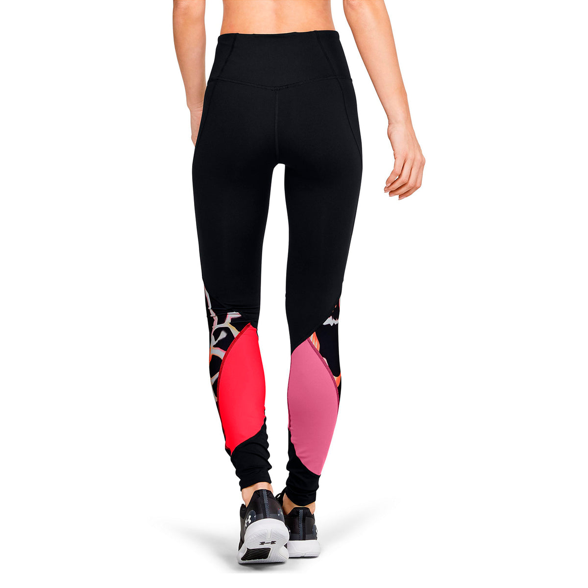 Leggings UA RUSH™ Print Color Block para Mujer