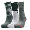 Paquete de Tres Pares de Calcetines UA Phenom Novelty Crew para Hombre