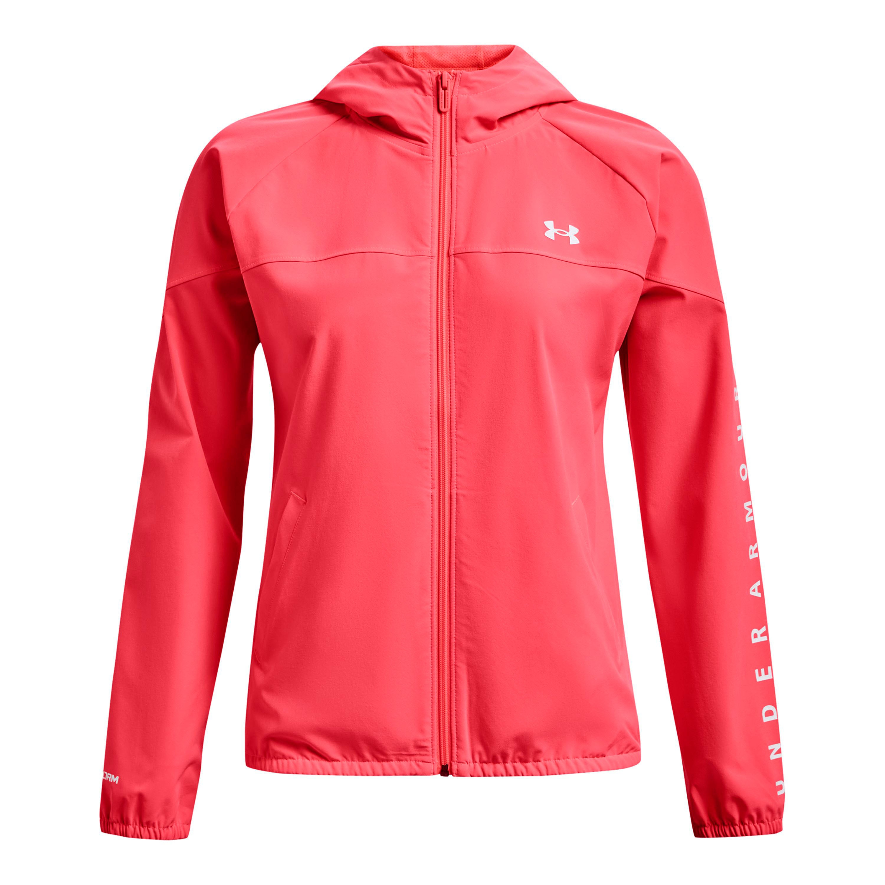 Polerón con Gorro UA Woven Branded Full Zip para Mujer