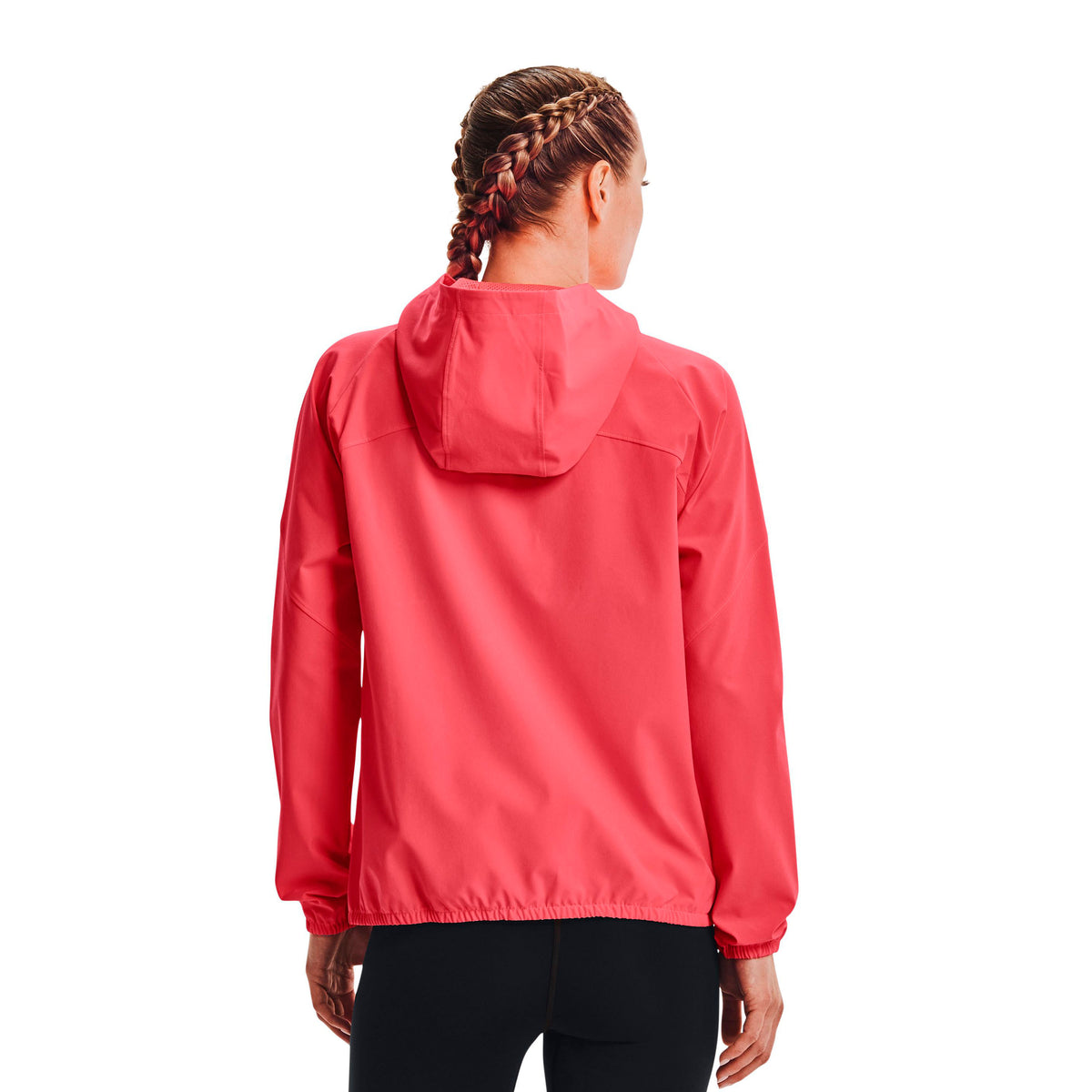 Polerón con Gorro UA Woven Branded Full Zip para Mujer