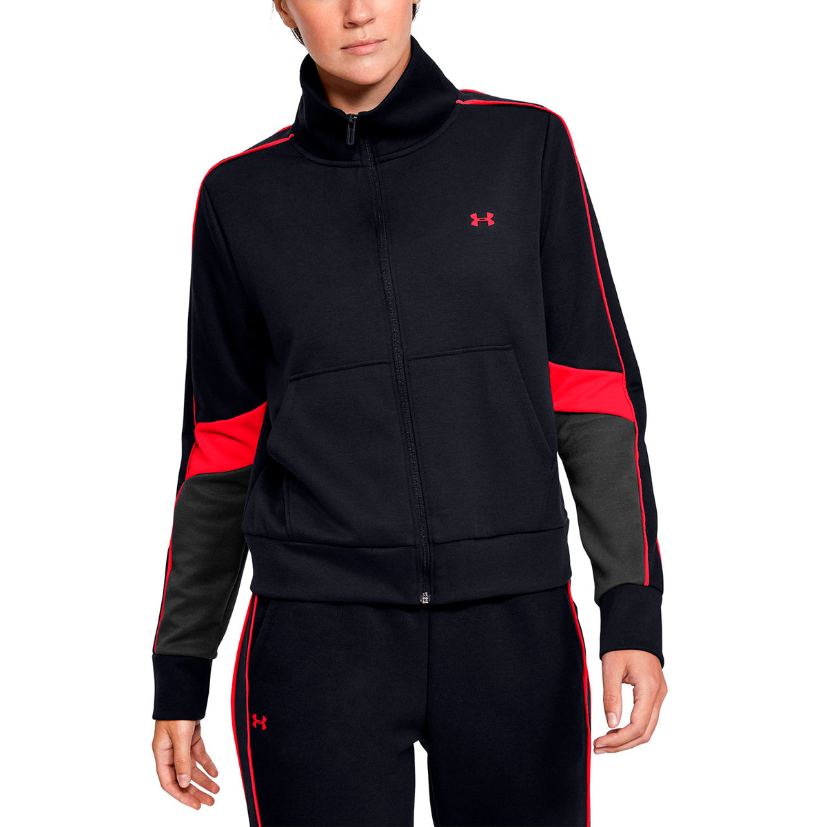 Polerón Double Knit Fz-Blk para Mujer