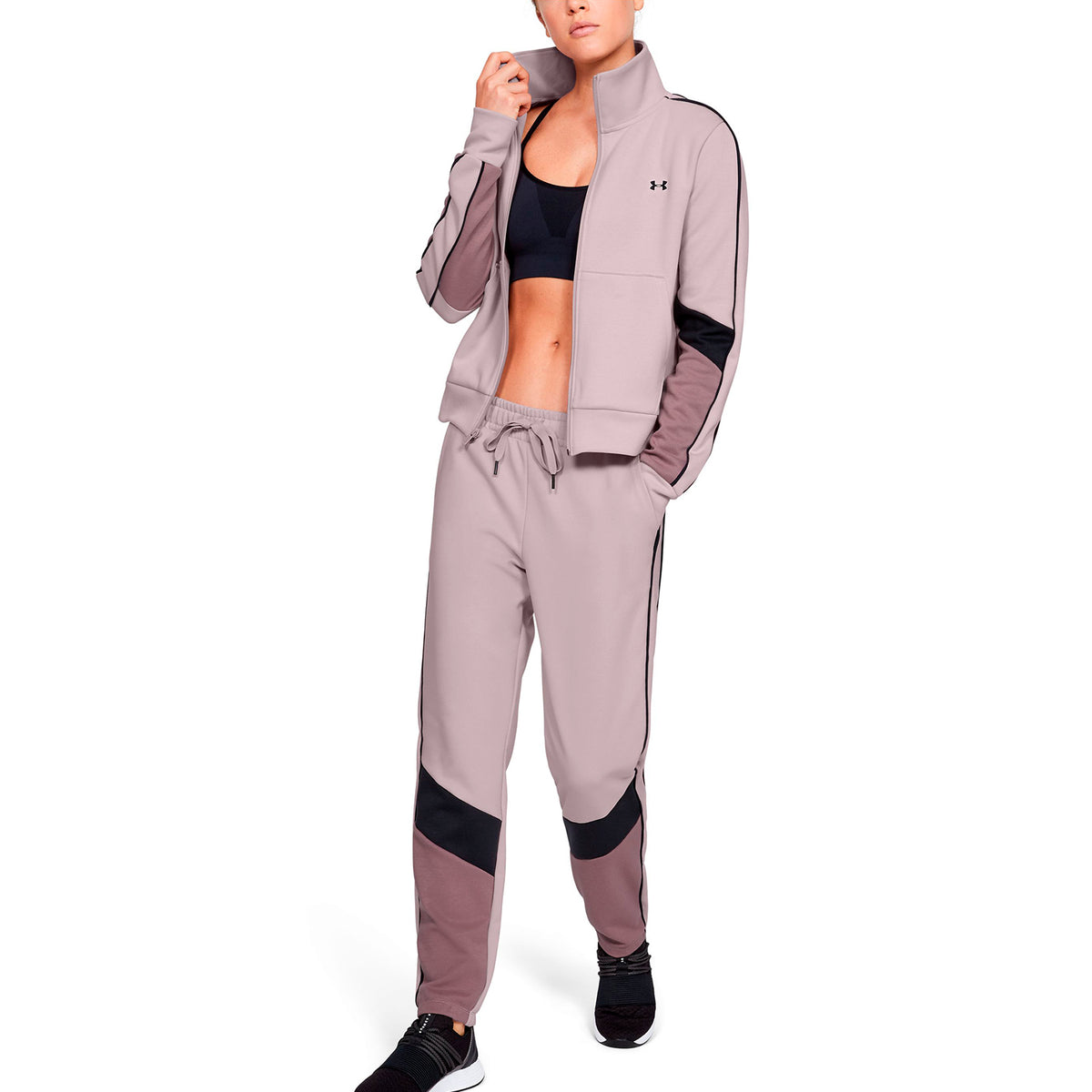 Polerón Double Knit Fz-Pnk para Mujer