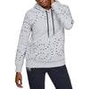 Polerón con Gorro UA Rival Fleece Printed para Mujer