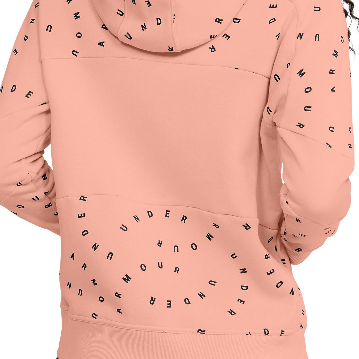 Polerón con Gorro UA Rival Fleece Printed para Mujer