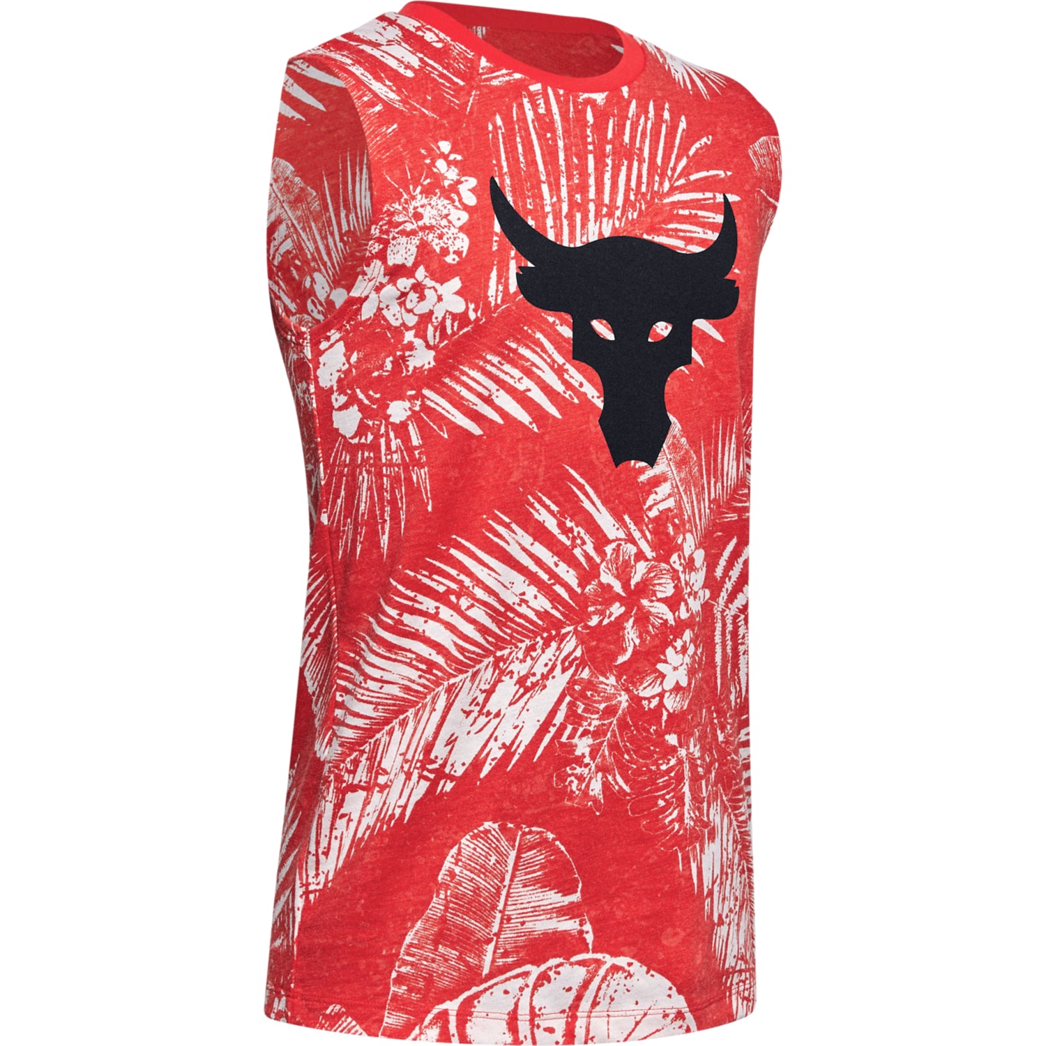 Polera Sin Mangas Project Rock Brama Bull Aloha Camo para Niño