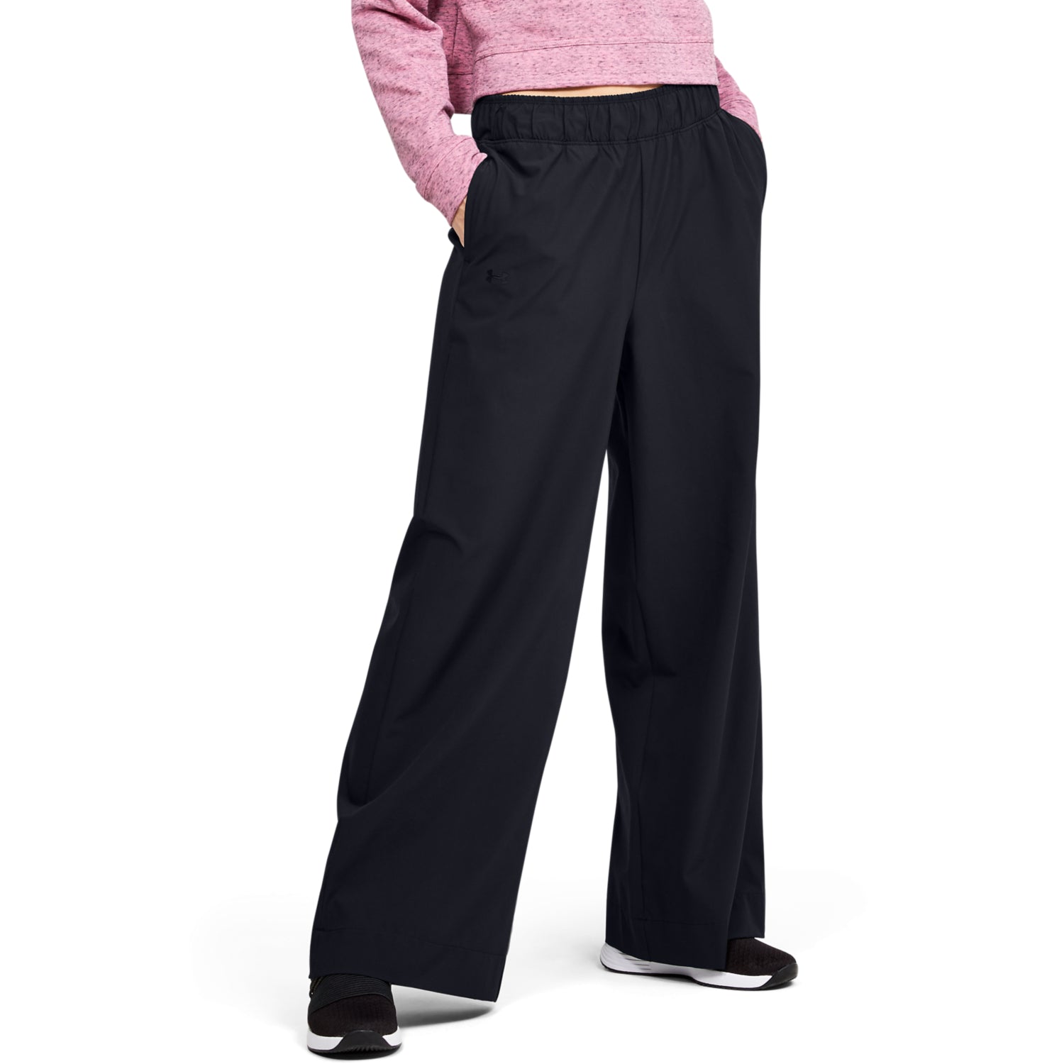 Pantalones UA Woven Wide Leg para Mujer