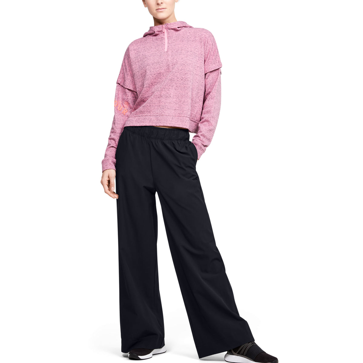 Pantalones UA Woven Wide Leg para Mujer