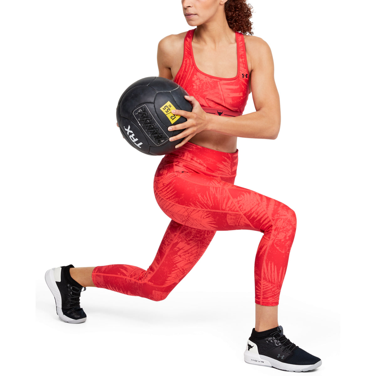 Calzas Project Rock HeatGear® Armour Printed Ankle Crop para Mujer