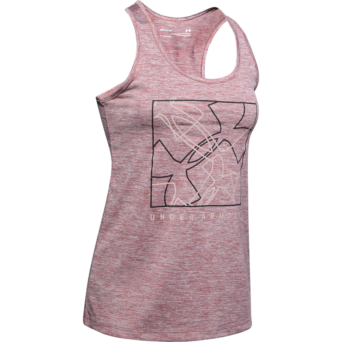 Polera sin mangas con impresión UA Tech™ Twist para Mujer