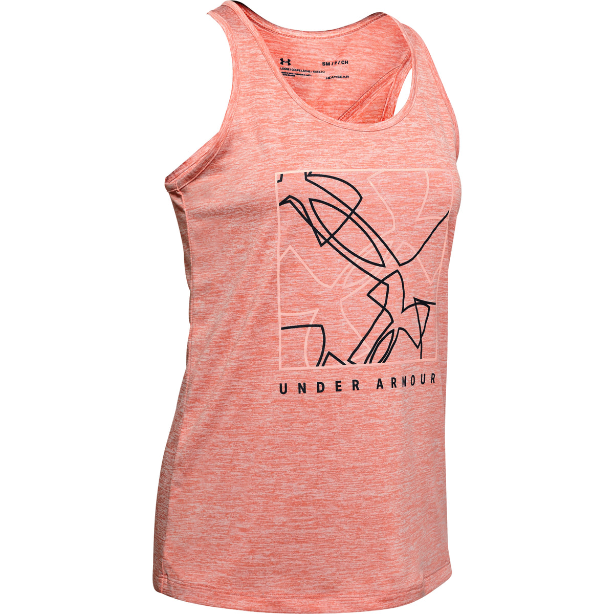 Polera sin mangas con impresión UA Tech™ Twist para Mujer