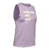Polera sin Mangas UA WHM Graphic Muscle para Mujer