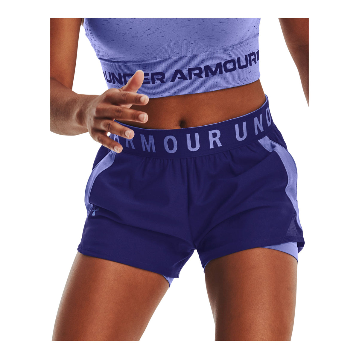Shorts Play Up 2-in-1 para mujer Under Armour