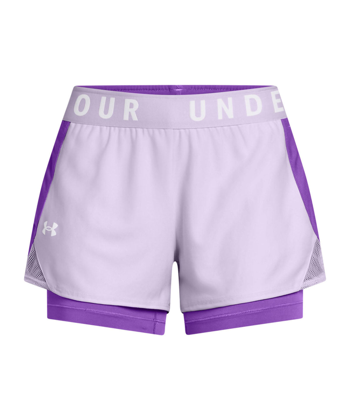 Shorts UA Play Up 2 en 1 para mujer