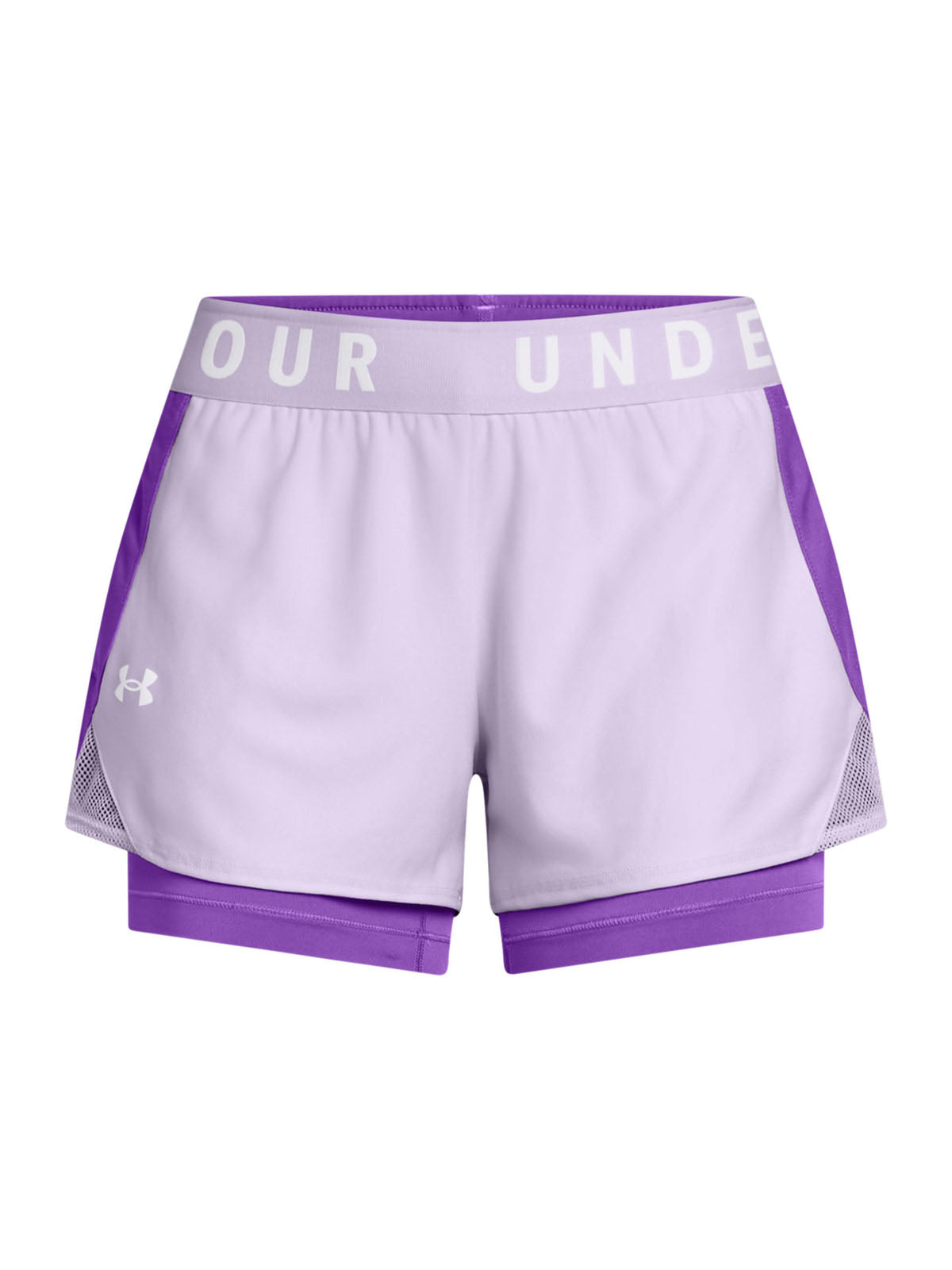 Shorts UA Play Up 2 en 1 para mujer