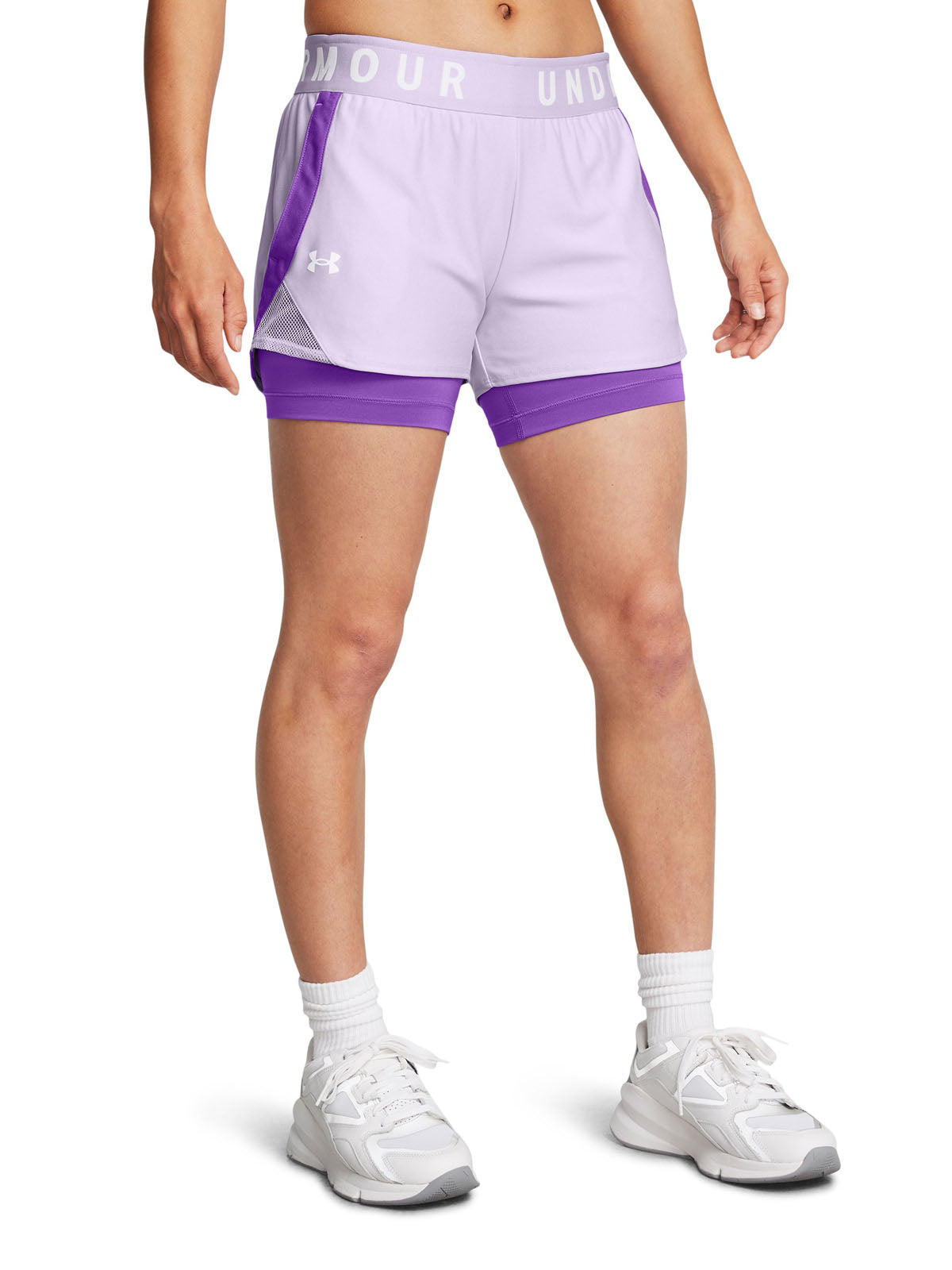 Shorts UA Play Up 2 en 1 para mujer