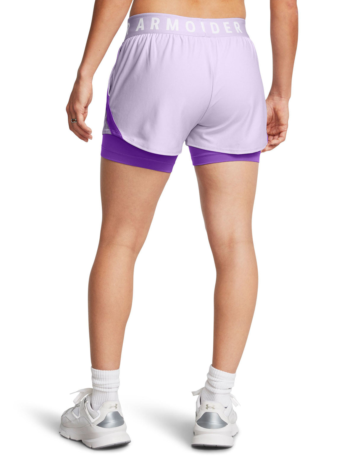 Shorts UA Play Up 2 en 1 para mujer