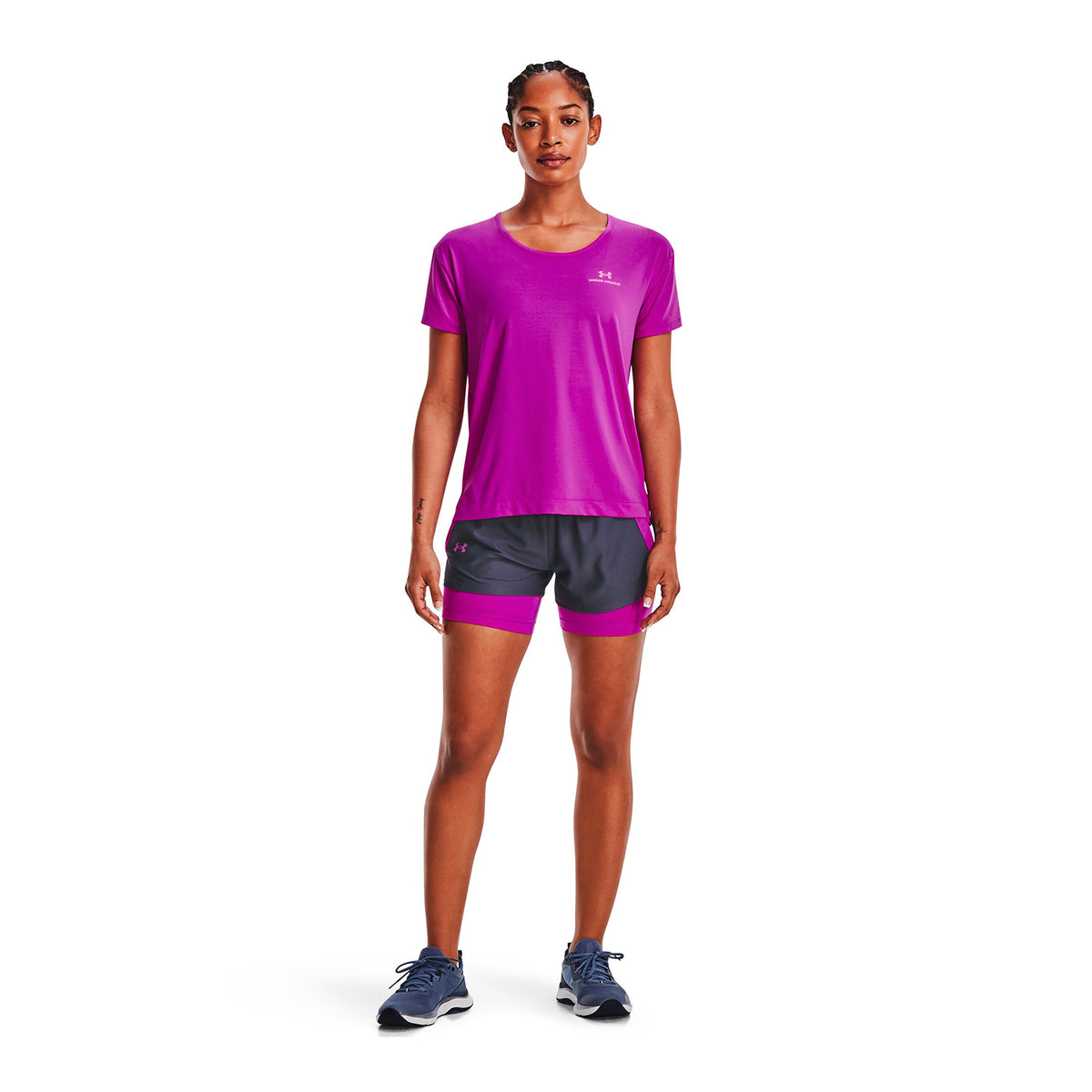Shorts Play Up 2-in-1 para mujer Under Armour