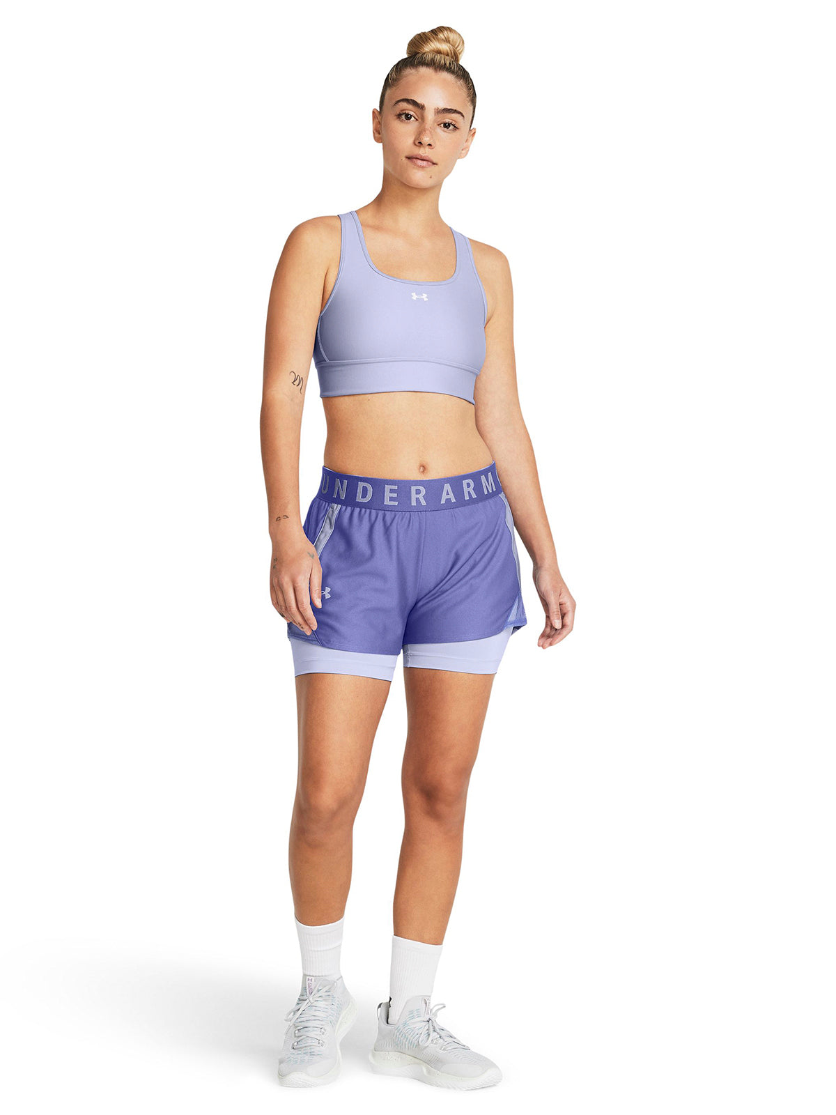Shorts Play Up 2-in-1 para mujer Under Armour