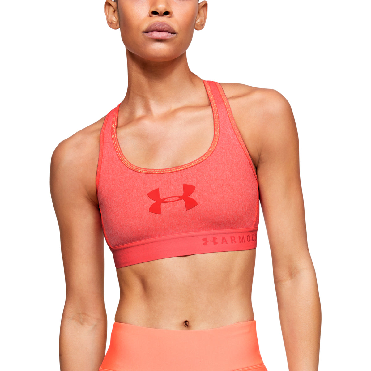 Sostén Deportivo UA Armour Mid Crossback para Mujer