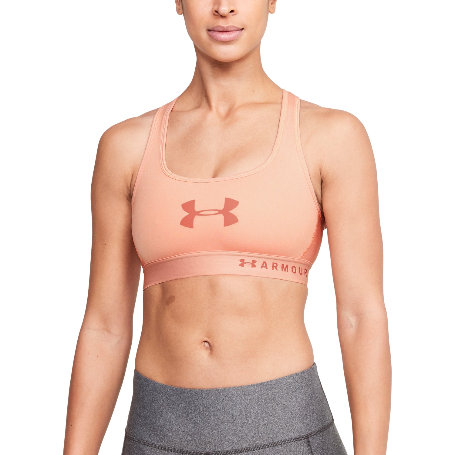 Sostén Deportivo UA Armour Mid Crossback para Mujer