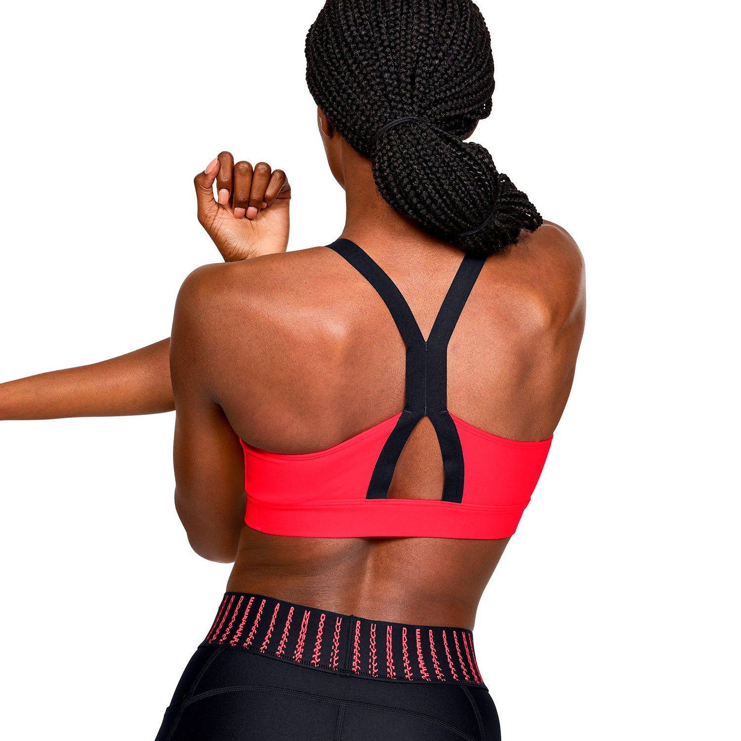 Sostén Deportivo UA Armour Mid Sportstyle Graphic para Mujer