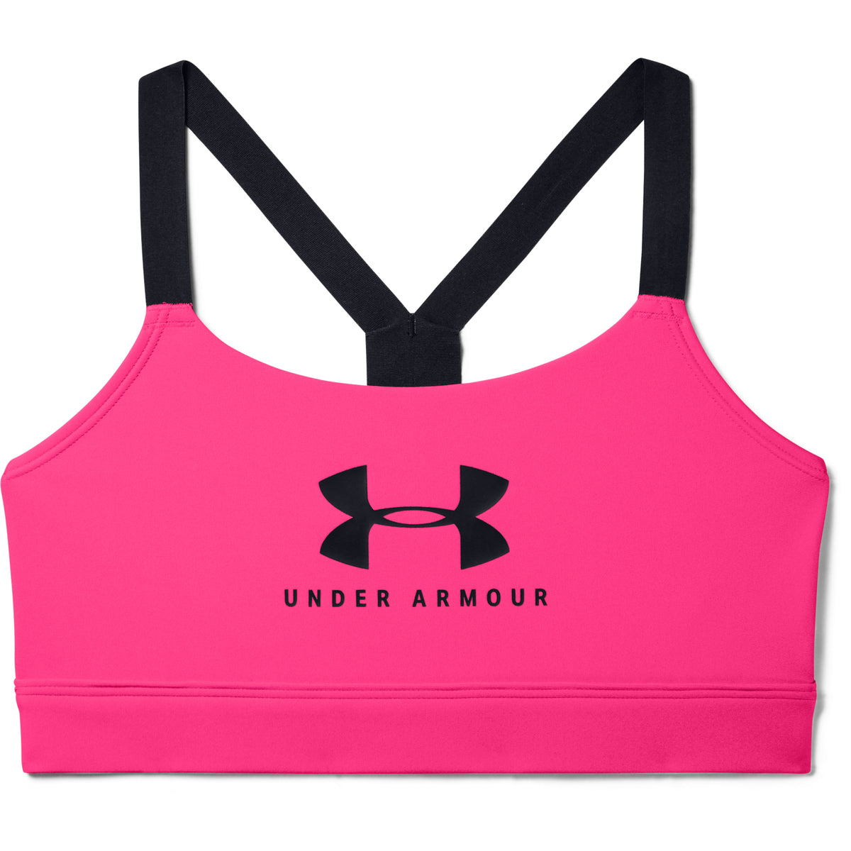 Sostén Deportivo UA Armour Mid Sportstyle Graphic para Mujer