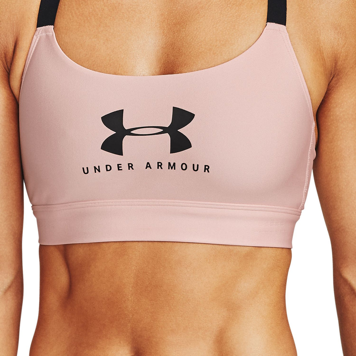 Sostén Deportivo UA Armour Mid Sportstyle Graphic para Mujer