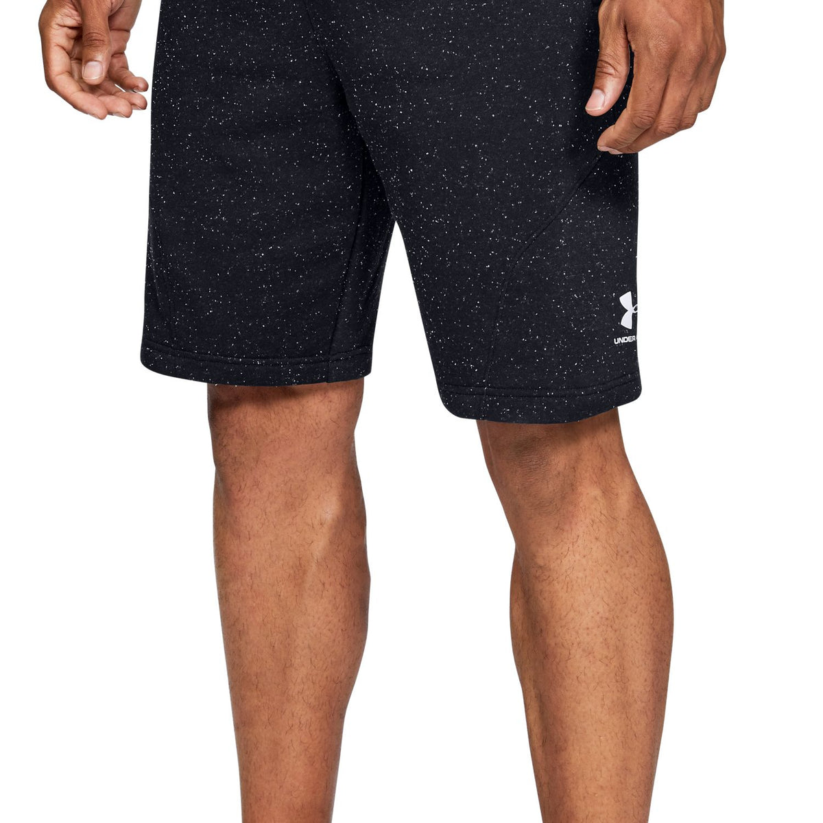 Shorts UA Speckled Fleece para Hombre